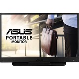 ASUS MB165B, LED-Monitor 40 cm (16 Zoll), schwarz, WXGA, TN, 60Hz, USB