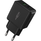 Ansmann Home Charger HC218PD, Ladegerät schwarz, Power Delivery & Quick Charge Technologie