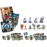 Asmodee Marvel Zombies - Fantastic 4 Under Siege, Kartenspiel Erweiterung