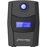 BlueWalker PowerWalker Basic VI 1000 STL FR, USV schwarz, Outlet: 2x Type E (French)