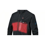 Bosch Professional Heat+Jacket GHJ 12+18V Solo Größe L, Arbeitskleidung schwarz, ohne Akku und Ladegerät