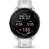 Garmin Forerunner 165, Smartwatch weiß/hellgrau, 43 mm, Silikon-Armband