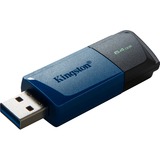 Kingston DataTraveler Exodia M 64 GB, USB-Stick blau/schwarz, USB-A 3.2 Gen 1, 2 Stück