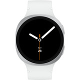 SAMSUNG Galaxy Watch8, Smartwatch silber, 44 mm, LTE, Sport Band M/L