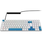 Sharkoon SKILLER SGK50 S2 PBT, Gaming-Tastatur weiß, BE-Layout, Gateron G Pro 3.0 Yellow