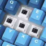 Sharkoon SKILLER SGK50 S3 Ultimate Rev2, Set türkis/blau, DE-Layout, Sharkoon Linear