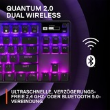 SteelSeries Apex Pro TKL Wireless, Gaming-Tastatur schwarz, DE-Layout, SteelSeries OmniPoint 2.0