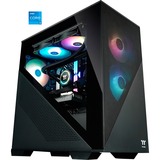 Thermaltake Calypso Black, Gaming-PC schwarz, Windows 11 Home 64-Bit