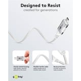goobay Ethernet-Adapterkabel USB-C 3.2 Gen2 > RJ-45, Slim weiß, 5 Meter