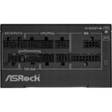 ASRock Phantom Gaming PG-1000G, PC-Netzteil schwarz, 1x 12-Pin High Power GPU, 5x PCIe, Kabelmanagement, 1000 Watt