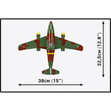 COBI Messerschmitt Me 262-1A, Konstruktionsspielzeug Maßstab 1:32