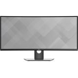 Dell DELL U3417W Generalüberholt, LED-Monitor 86 cm (34 Zoll), schwarz, WQHD, IPS, Curved, HDMI, DP, Mini-DP, USB-Hub