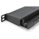 Digitus CAT 6A, Klasse EA Slim Patchpanel, 8 Port schwarz, 0,5 HE, geschirmt