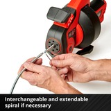 EINHELL Akku-Rohr-Reinigungsgerät TE-DA 18/760 Li-Solo rot/schwarz, ohne Akku und Ladegerät