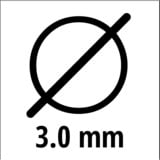 EINHELL Mäh-Faden low noise line 3,0mm 15 Meter