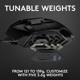 Logitech Gaming G502 HERO, Gaming-Maus schwarz