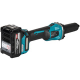 Makita Akku-Geradschleifer GD001GZ, 40Volt schwarz/blau, ohne Akku und Ladegerät