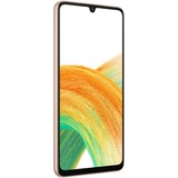 SAMSUNG Galaxy A33 5G 128GB, Handy Awesome Peach, Android 12, 6 GB