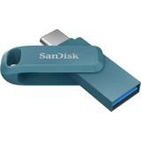 SanDisk Ultra Dual Drive Go 128 GB, USB-Stick blaugrün
