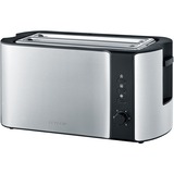 Severin Automatik-Langschlitztoaster AT 2590 edelstahl/schwarz