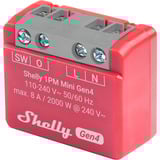 Shelly 1PM Mini Gen4, Relais rot, 2er Pack