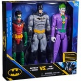 Spin Master Batman 30 cm Figuren-Set aus Batman (Rebirth), Robin und Joker, Spielfigur 