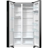 gorenje NRR9185EABXLWD, Side-by-Side edelstahl (dunkel), ConvertActive