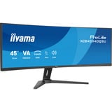 iiyama ProLite XCB4594DQSU-B1, LED-Monitor 113 cm (44.5 Zoll), schwarz (matt), DQHD, VA, Curved, HDMI, DP, USB-C, USB-Hub