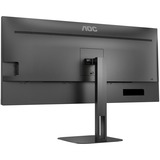 AOC U34V5C/BK, LED-Monitor 86.4 cm (34 Zoll), schwarz, WQHD, VA, USB-C, 100Hz Panel