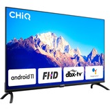 CHiQ U55G7LX, LED-Fernseher 139 cm(55 Zoll), schwarz, Triple Tuner, Android, SmartTV, HDR, UltraHD/4K