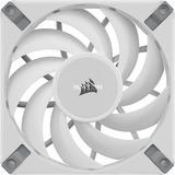 Corsair iCUE AF120 RGB ELITE 120-mm-PWM, Gehäuselüfter weiß, einzelner Lüfter ohne Controller