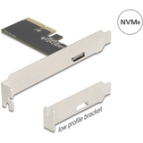 DeLOCK PCI Express x4 Karte zu 1 x extern OCuLink SFF-8612 - LP, Schnittstellenkarte 