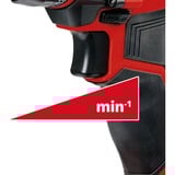 EINHELL Akku-Bohrschrauber TC-CD 18-2 Li, 18Volt rot/schwarz, Li-Ionen Akku 1,5Ah
