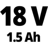 EINHELL Akku-Bohrschrauber TC-CD 18-2 Li, 18Volt rot/schwarz, Li-Ionen Akku 1,5Ah