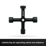 EINHELL Werkzeug-Pad Sanitärinstallation, in E-Case-Einleger, Zangen-Set 8-teilig