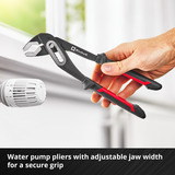 EINHELL Werkzeug-Pad Sanitärinstallation, in E-Case-Einleger, Zangen-Set 8-teilig