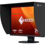 EIZO CG2400S ColorEdge, LED-Monitor 61.1 cm (24.1 Zoll), schwarz, WUXGA, IPS, USB-C, USB-Hub, KVM-Switch