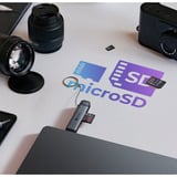 ICY BOX IB-CR203-CU3, Kartenleser schwarz