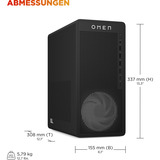 OMEN 16L Gaming Desktop TG03-0186ng, Gaming-PC schwarz, ohne Betriebssystem