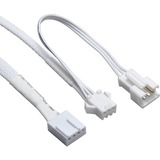 Phanteks D30-120 PWM Reverse DRGB, Gehäuselüfter weiß, 120 mm