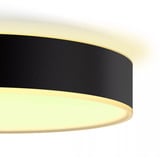 Philips Hue White Ambiance Enrave Deckenleuchte M, LED-Leuchte schwarz, inkl. Dimmschalter