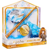 Spin Master Wizarding World Harry Potter, Interaktiver Zauberstab von Hermine Granger, Rollenspiel mit Patronus-Figur, Licht- und Geräuscheffekten