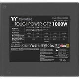 Thermaltake Toughpower GF3 1000W, PC-Netzteil schwarz, 5x PCIe, Kabel-Management, 1000 Watt