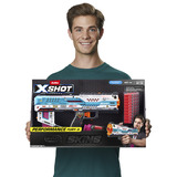 ZURU XSHOT Skins Fury-X, Dartblaster inkl. 40 Half-Darts