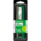 ADATA DIMM 16 GB DDR4-3200 (1x 16 GB), Arbeitsspeicher grün, AD4U320016G22-SGN, Premier