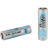 Ansmann maxE 2100mAh NiMh, Akku silber, 2x AA (Mignon)