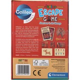 Clementoni Escape Game Junior - Abenteuer in der Manege    , Partyspiel 