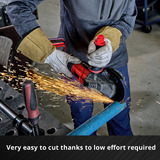 EINHELL Trennscheibe dünn, Ø 125 x 1,0mm, 50 Stück für Winkelschleifer