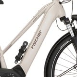 FISCHER Fahrrad Viator 7.0i, Pedelec hellgrau, 28", 45 cm Rahmen