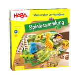 HABA Mein erster Lernspielzoo, Brettspiel 10 Spiele